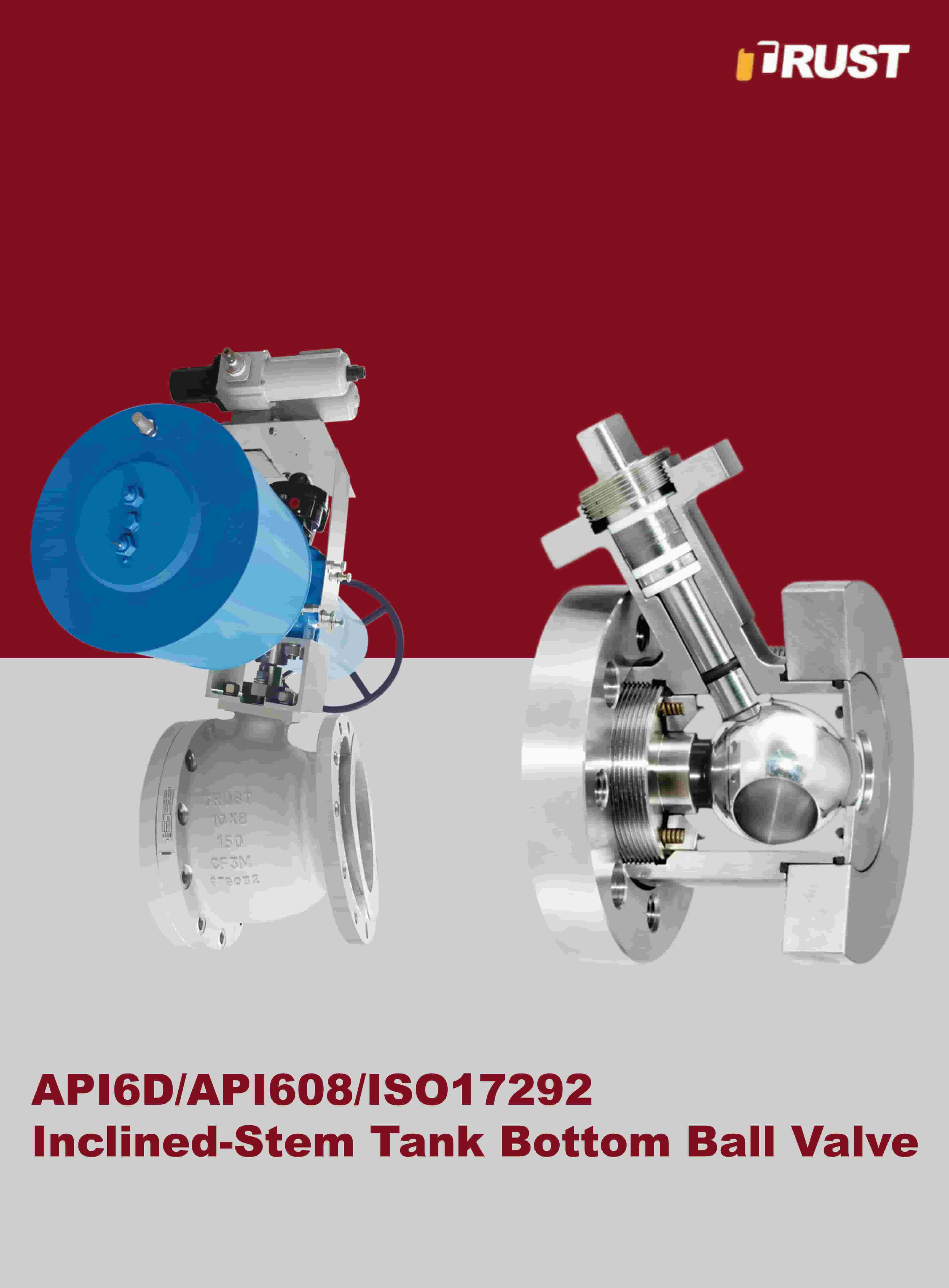 Valvole a Sfera per Fondo Serbatoio con Stelo Inclinato