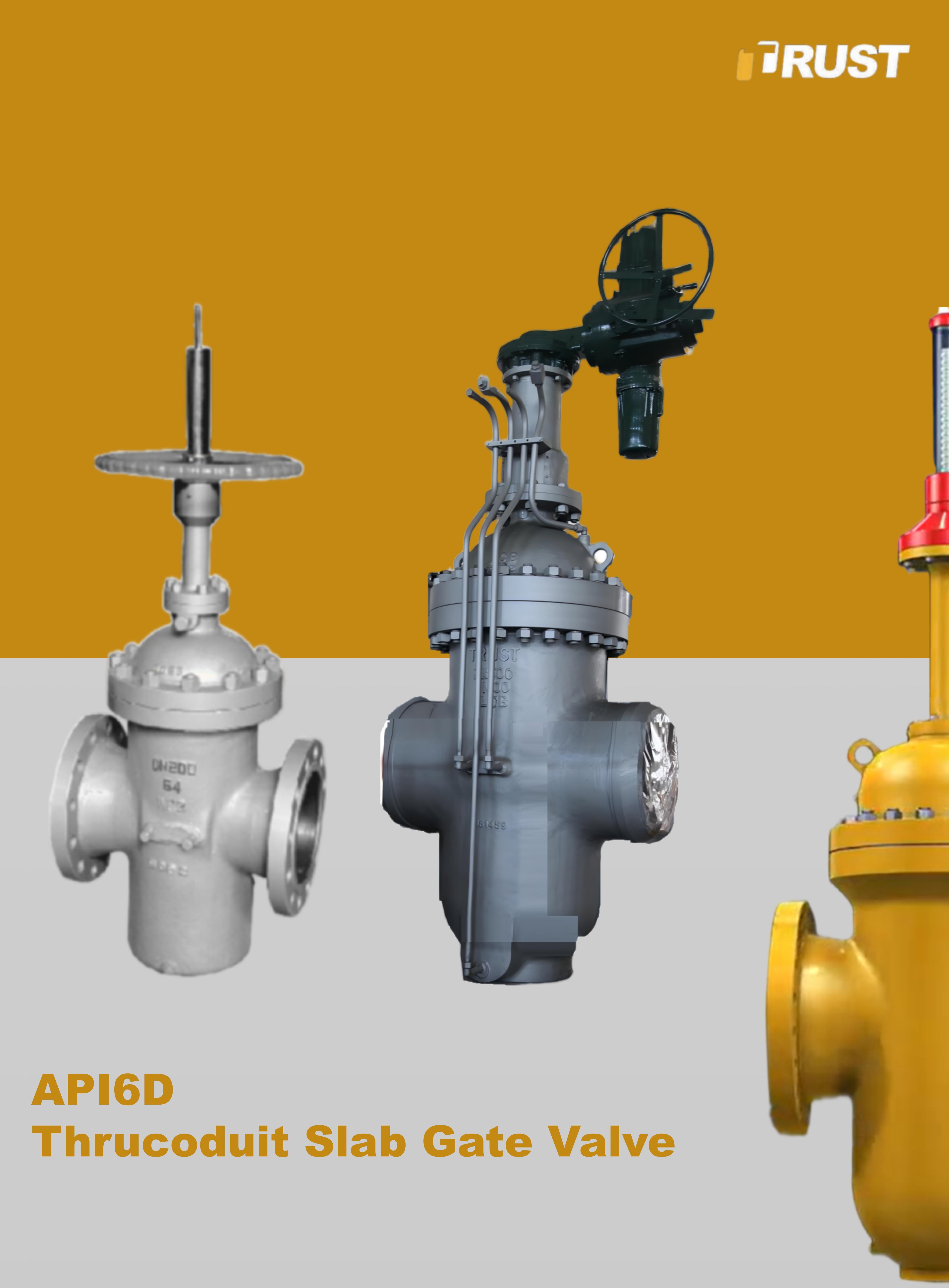 Valvole a saracinesca Thrucoduit