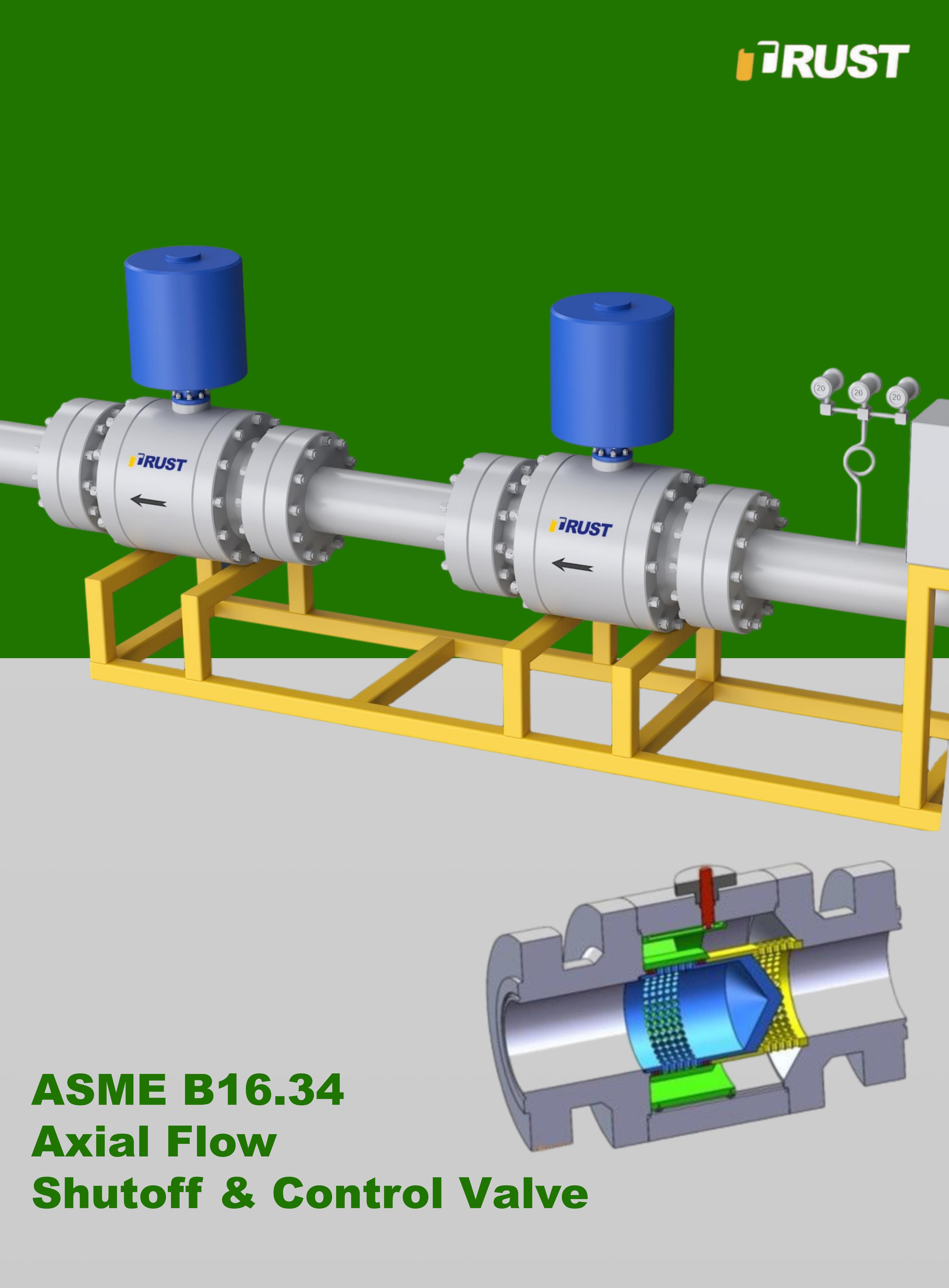 Valvole di Chiusura e Controllo a Flusso Assiale